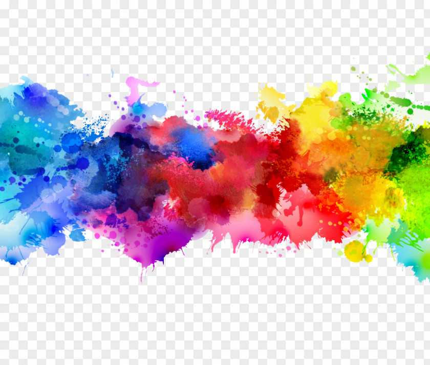 Colorful Leaves Watercolor Painting Royalty-free Art PNG