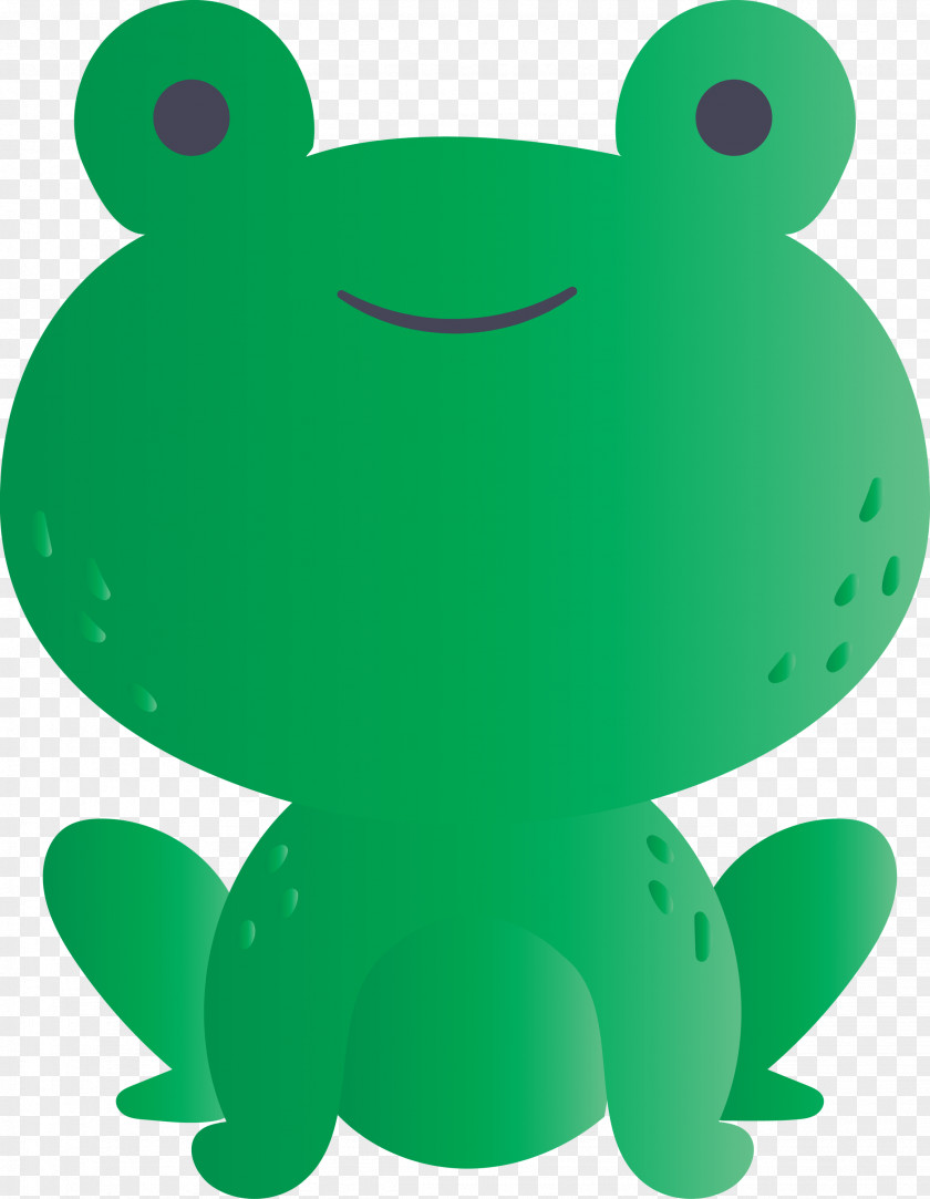 Green Frog True Symbol PNG