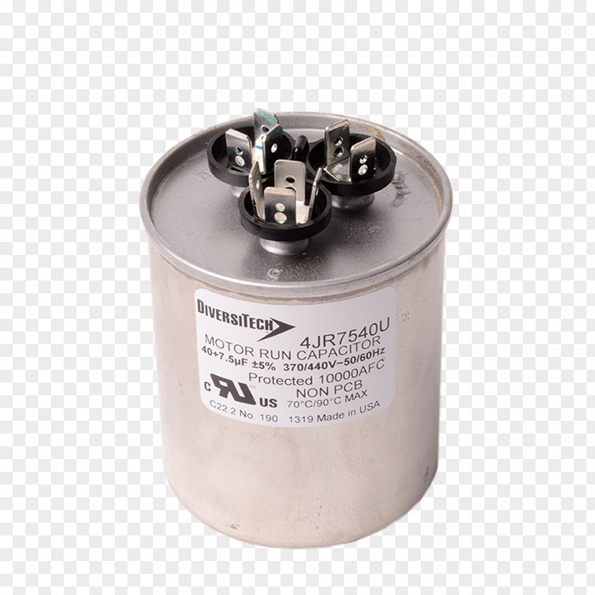 Tin Cans Motor Capacitor Electronics Electric Potential Difference PNG