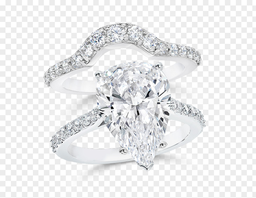 Wedding Shape Ring Bling-bling Body Jewellery PNG