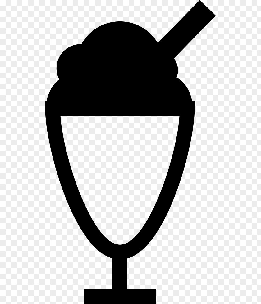 With Straw Silhouette Black White Line Clip Art PNG