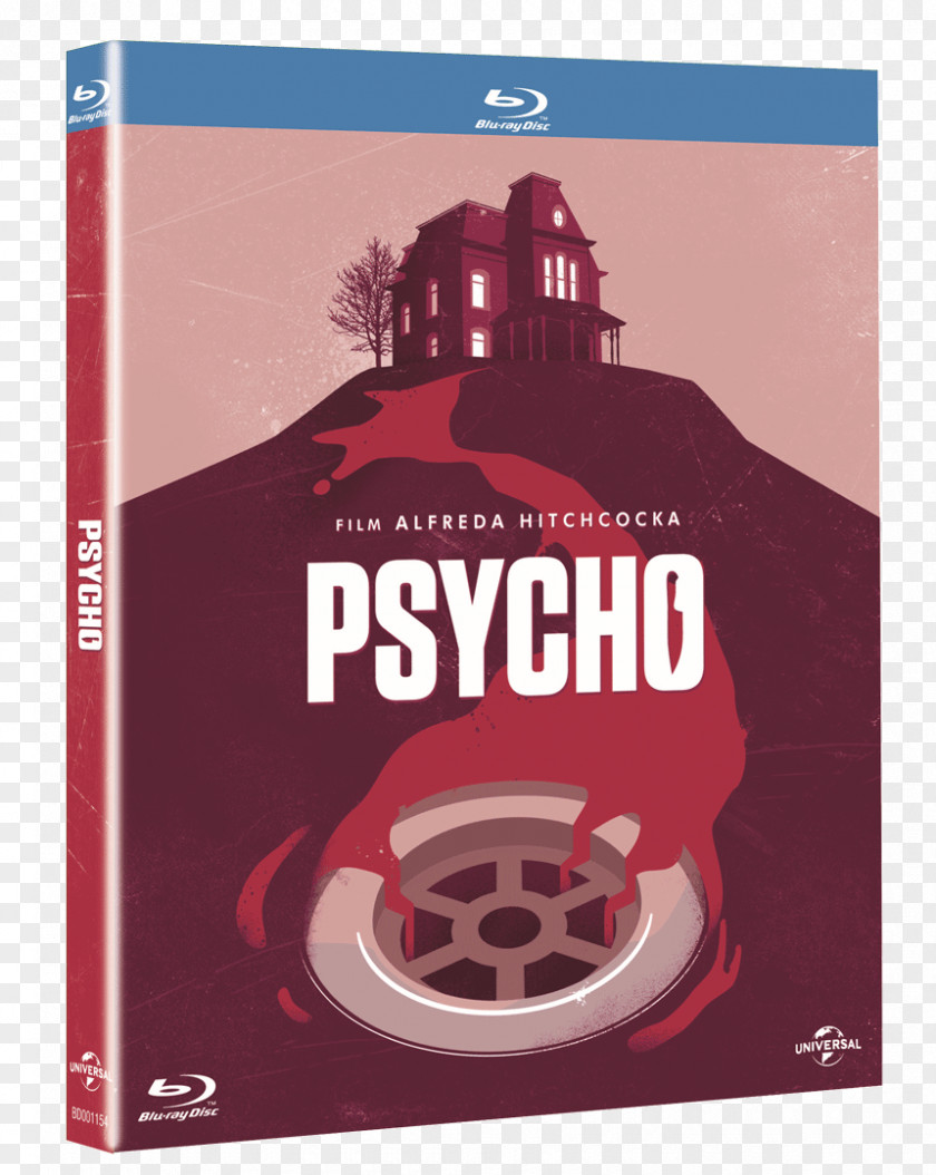 Alfred Hitchcock Blu-ray Disc Marion Crane Psycho DVD Digital Copy PNG