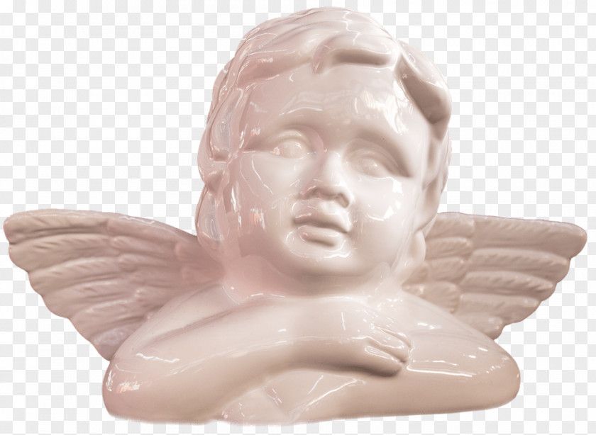 Angel Porcelain Figurine Image PNG