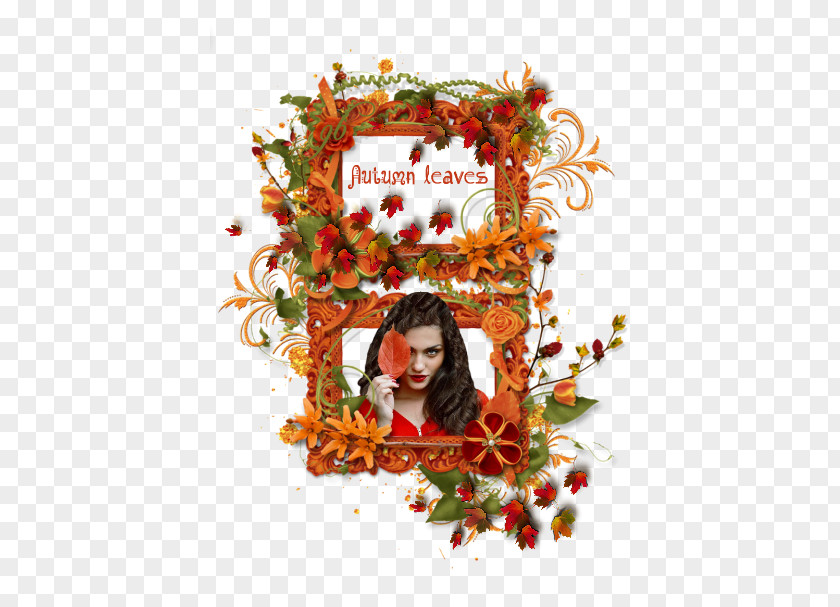 Autumn Beauty Picture Frames Molding Scrapbooking Rigid Frame PNG