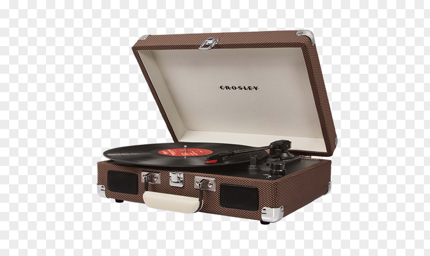 Crosley Cruiser CR8005A Phonograph Record CR8005A-TU Turntable Turquoise Vinyl Portable Player PNG