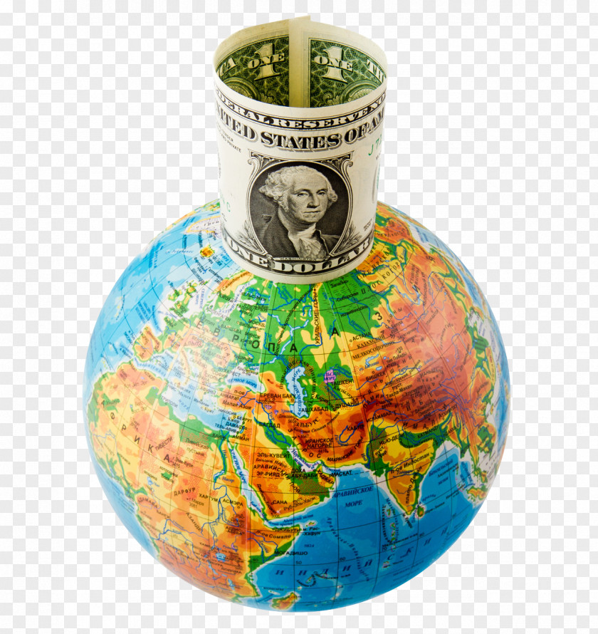 Globe With Dollar Pixabay PNG