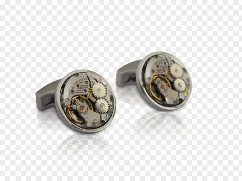 Jewellery Earring Cufflink Silver Bijou PNG