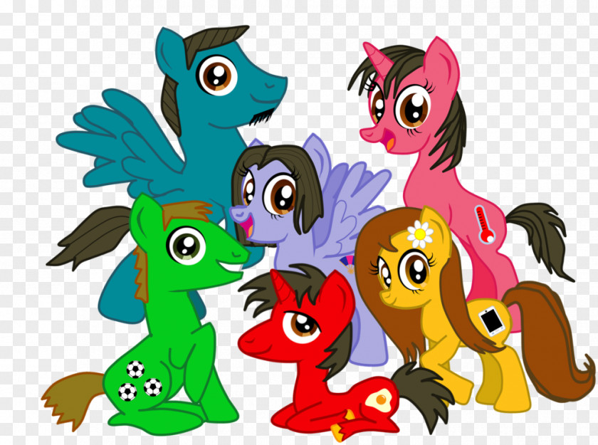 My Family Members Horse Mammal Clip Art PNG