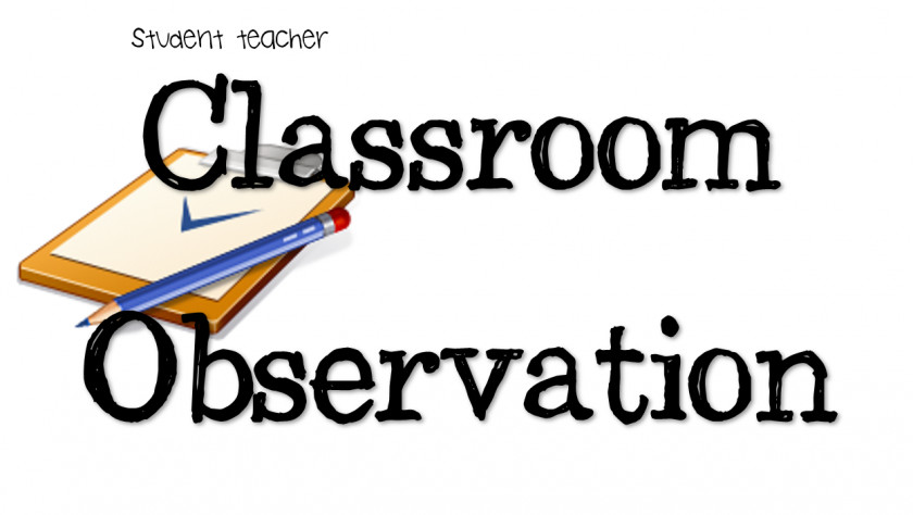 Observation Cliparts Student Teacher Classroom Clip Art PNG