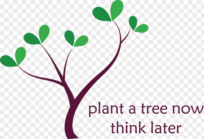 Plant A Tree Now Arbor Day PNG