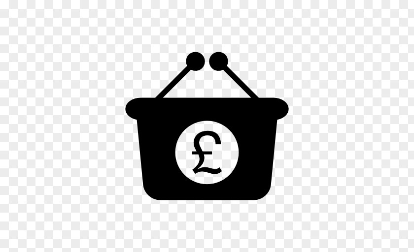 Pound Sterling Shopping Cart Online Display Window PNG