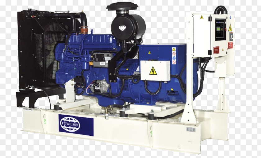 Power Generator Electric Diesel F.G. Wilson (Engineering) Engine-generator Energy PNG