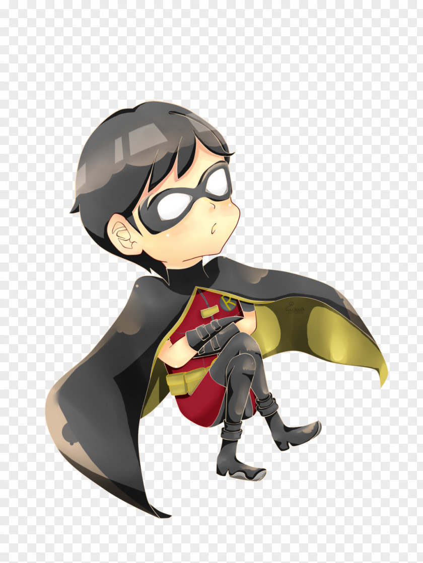 Robin Batman Fan Art Cartoon PNG