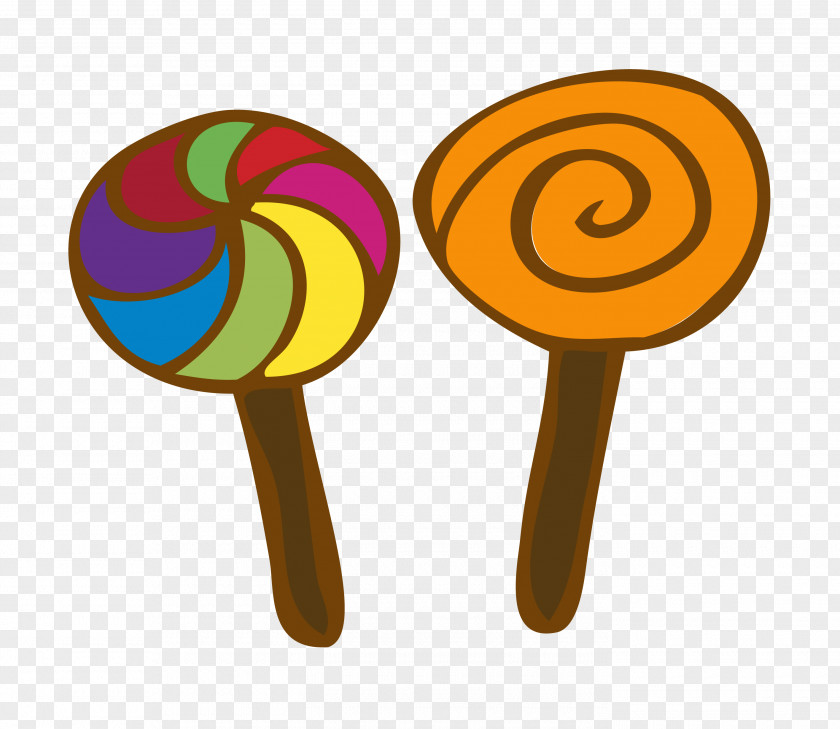 Sweet Lollipop Candy Clip Art PNG