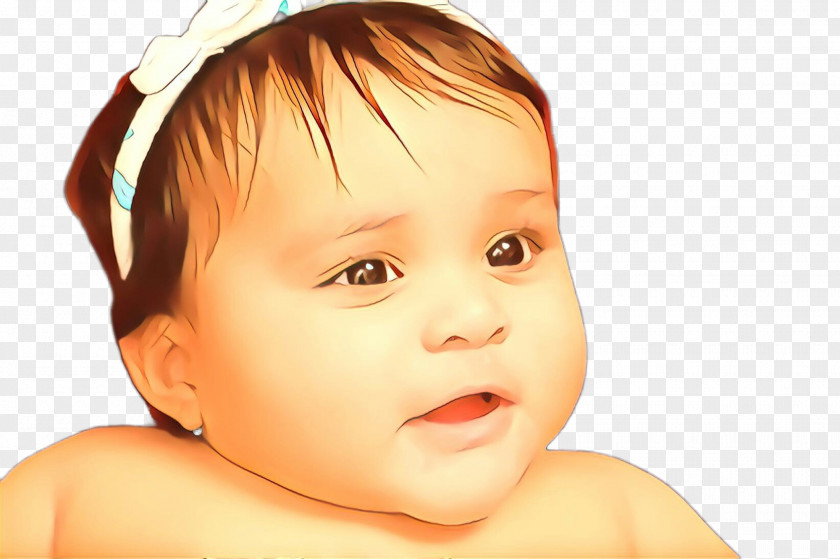 Toddler Head Child Face Baby Skin Cheek PNG