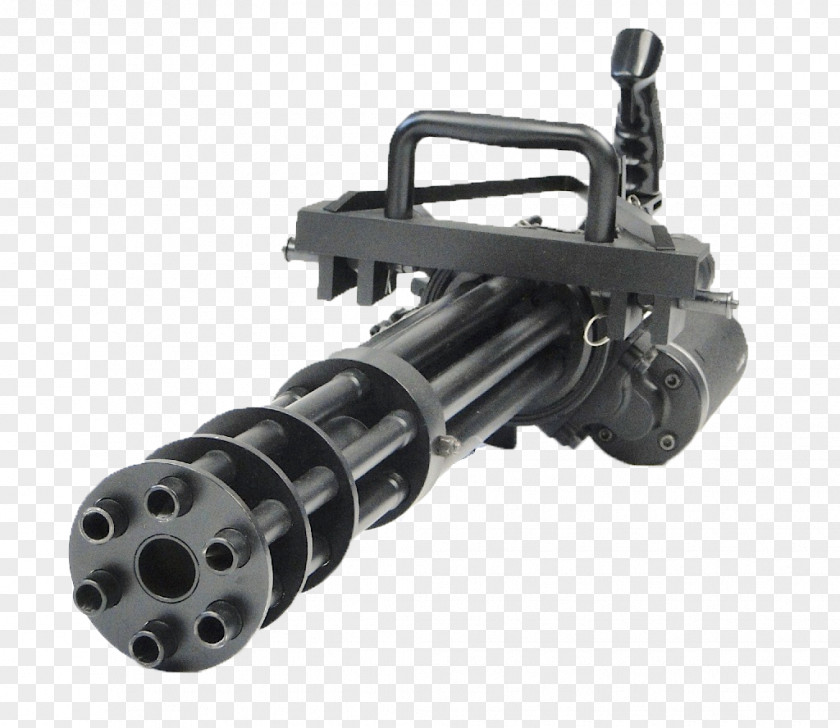 Weapon Minigun Firearm Machine Gun PNG