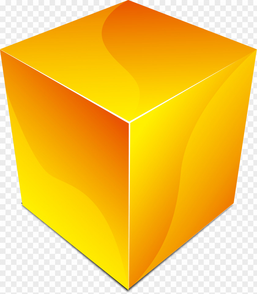 Yellow Cube Graphics Industry Box Business Material Su1ea3n Phu1ea9m PNG