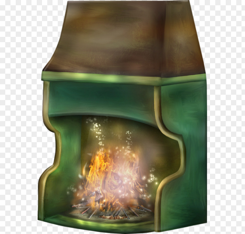 Chimney Fireplace Christmas PNG
