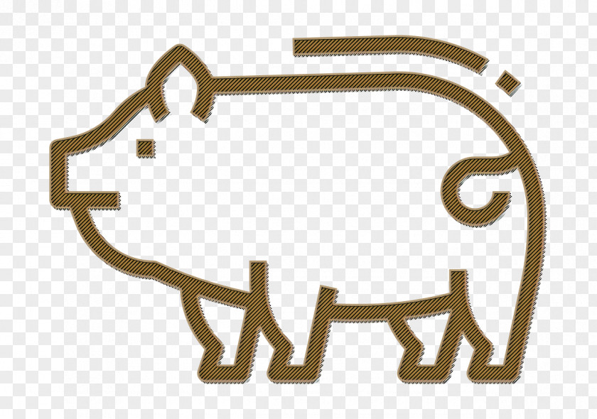 Farm Icon Pig PNG