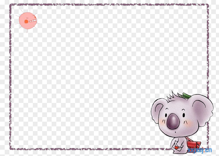 Koala Border PNG