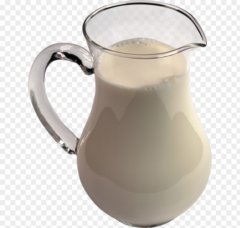 Milk Glass Jug Soy Baked PNG
