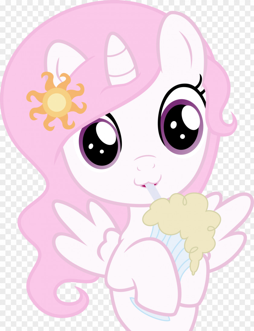 Milkshake Princess Celestia Pony Luna Filly Cadance PNG