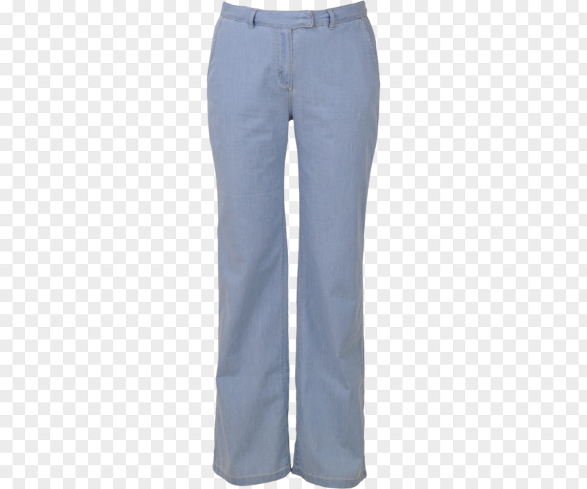Nine Point Pants Jeans Denim Pocket Cobalt Blue PNG