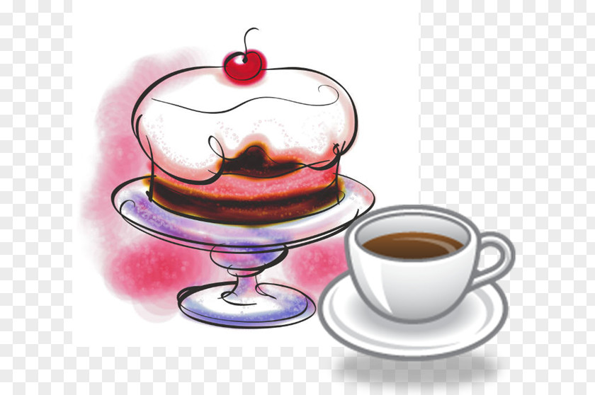 Cliparts Coffee Cake Birthday Chocolate Frosting & Icing Clip Art PNG