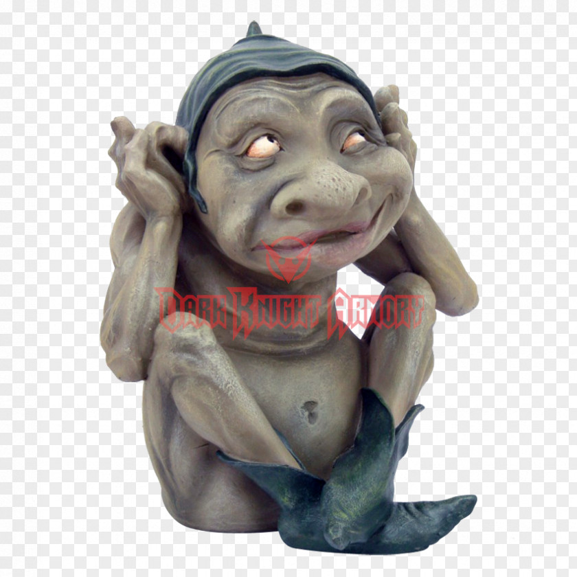 Hear No Evil Goblin Three Wise Monkeys Sculpture Art Troll PNG