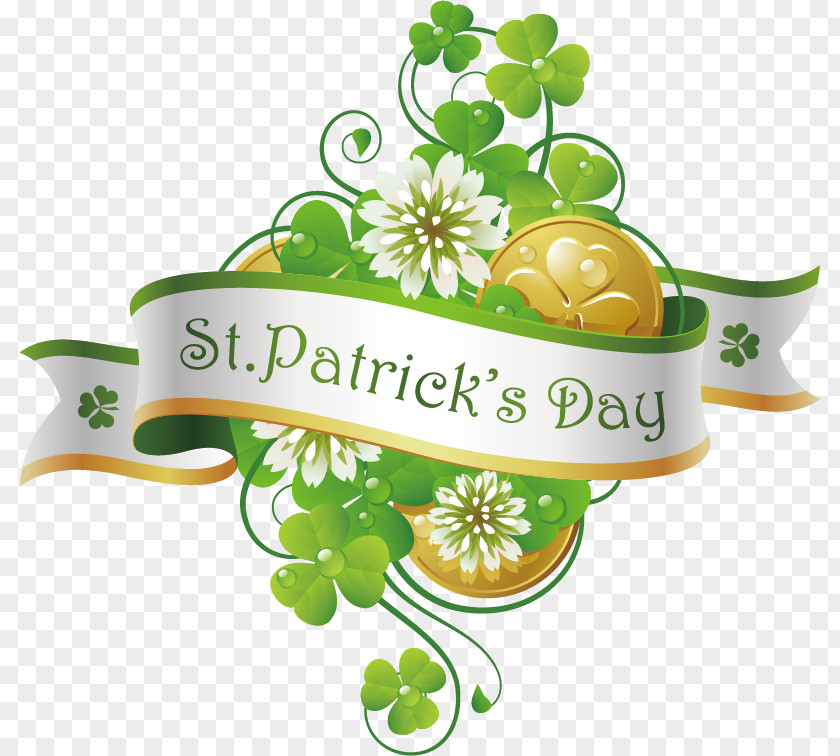 Vector Clover Tag Ireland Saint Patricks Day Greeting Card Wish PNG