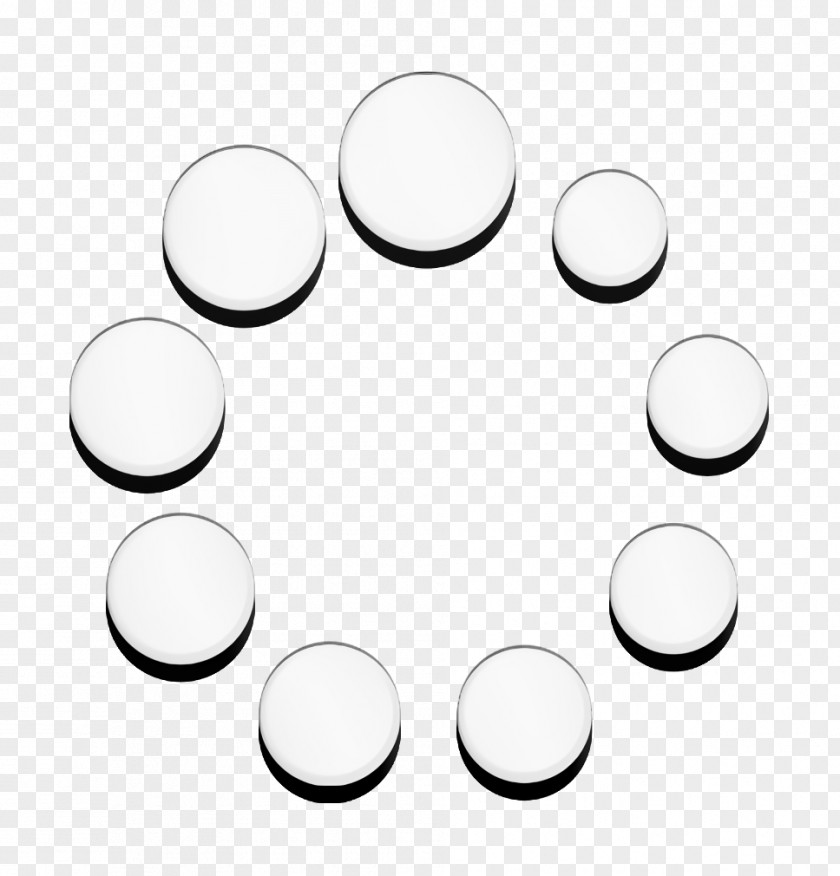 Loader Icon Circles Interface PNG