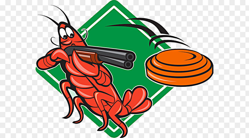Lobster Tail Skeet Shooting Sport Sporting Clays Clay Pigeon Clip Art PNG