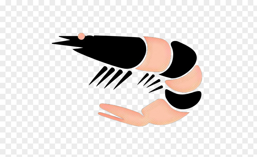 Nail Gesture Shrimp Cartoon PNG