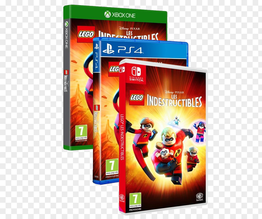 Nintendo Switch Lego The Incredibles Marvel Super Heroes 2 Video Game Minifigure PNG