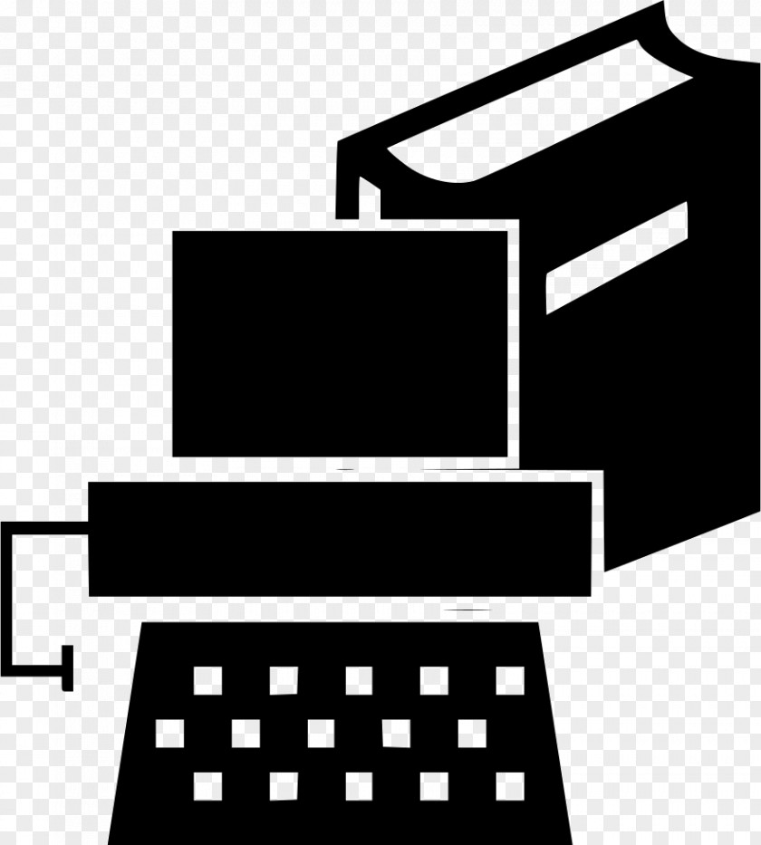 Typewriter Paper Clip Art PNG