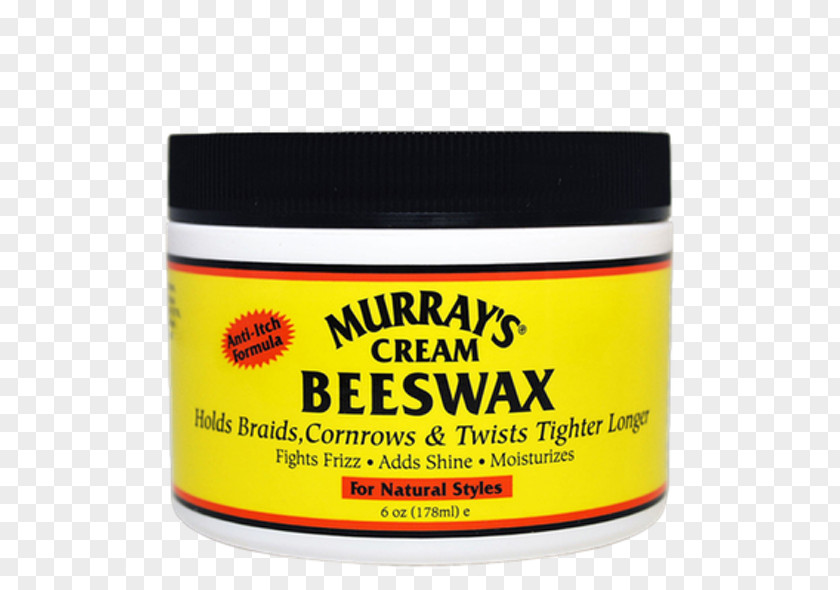 Bee Wax Murray's Pomade Beeswax Bees Cream PNG