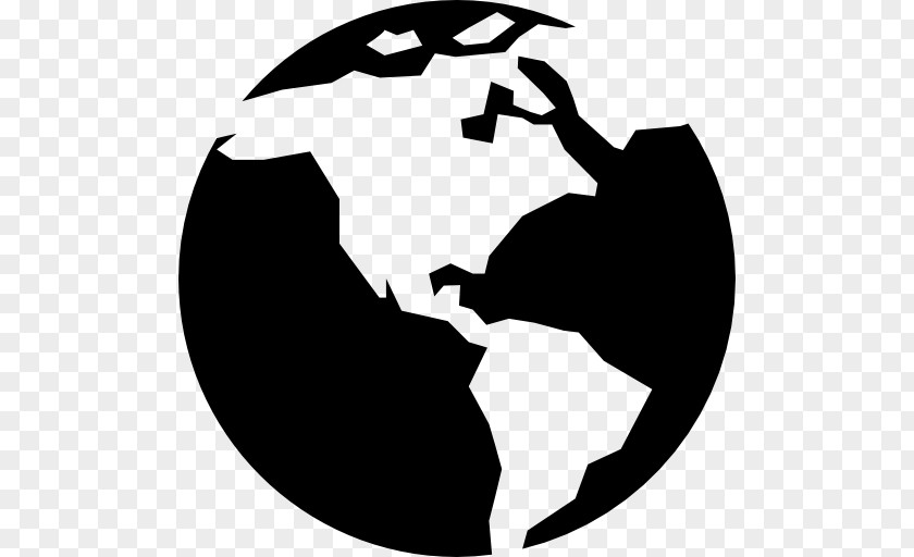 Globe World Icon Design PNG
