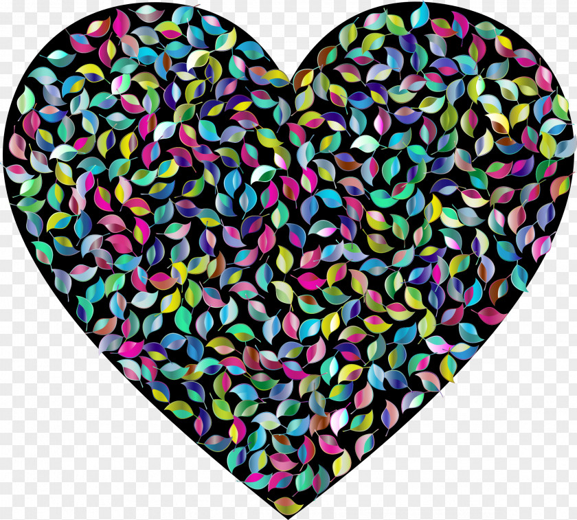Heart Color Clip Art PNG