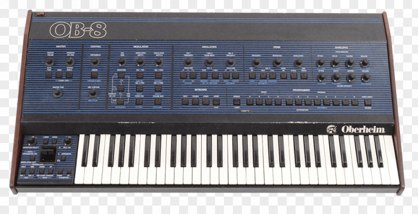 Musical Instruments Oberheim OB-Xa OB-8 Analog Synthesizer Keyboard PNG