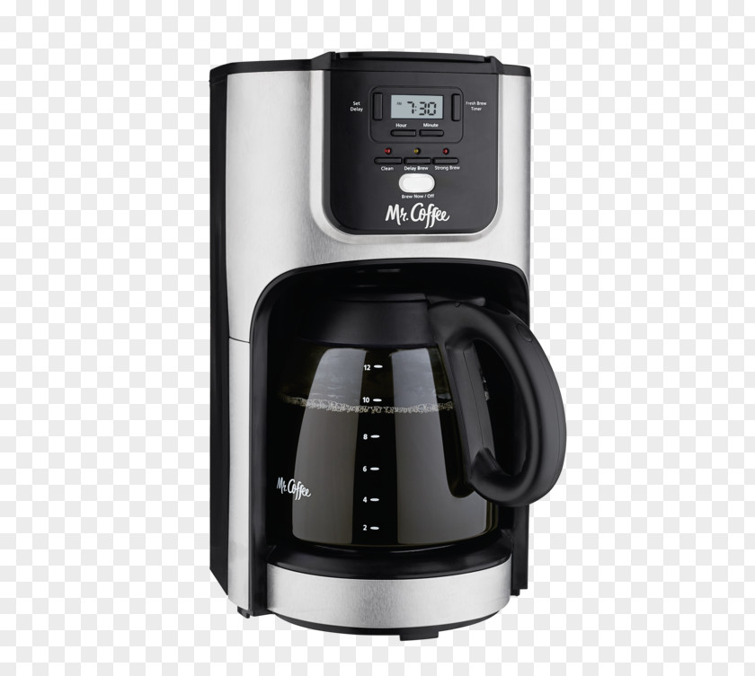 1970s Coffee Brands Coffeemaker Mr. 12 Cup Programmable Maker PNG