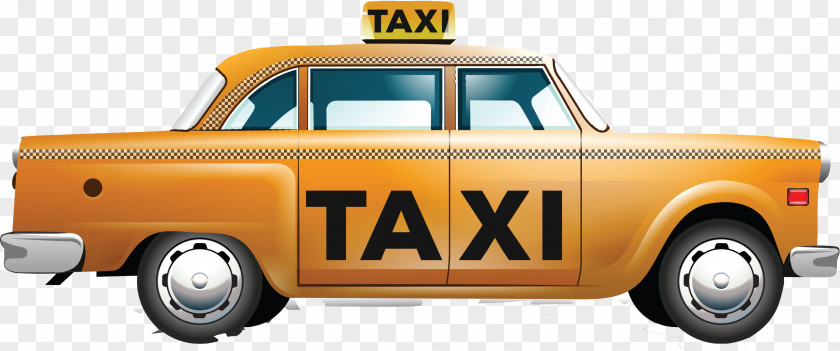 Dubai Taxi Family Car PNG