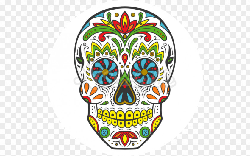 Sugar Skull Calavera Day Of The Dead Mexico Mexican Cuisine PNG