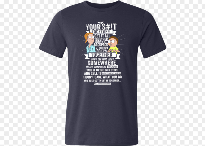 T-shirt Rick Sanchez Morty Smith Pocket Mortys Top PNG