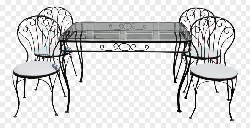 Table Matbord Chair PNG