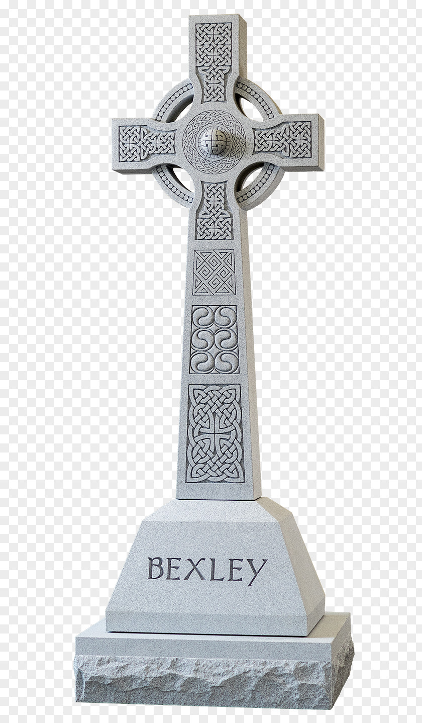 Christian Cross Crucifix Headstone Celtic PNG