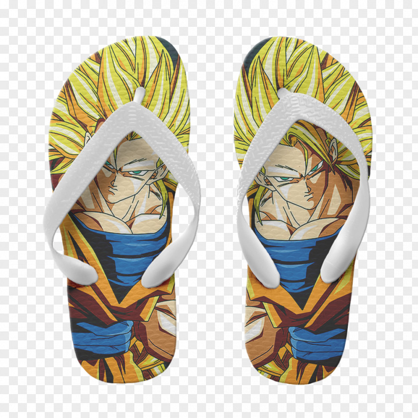 Goku Flip-flops Saiyan T-shirt Shoe PNG