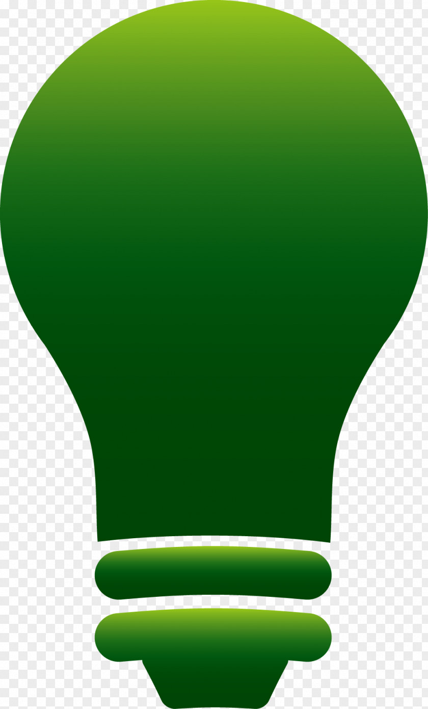 Green Bulb Vector Incandescent Light Euclidean PNG