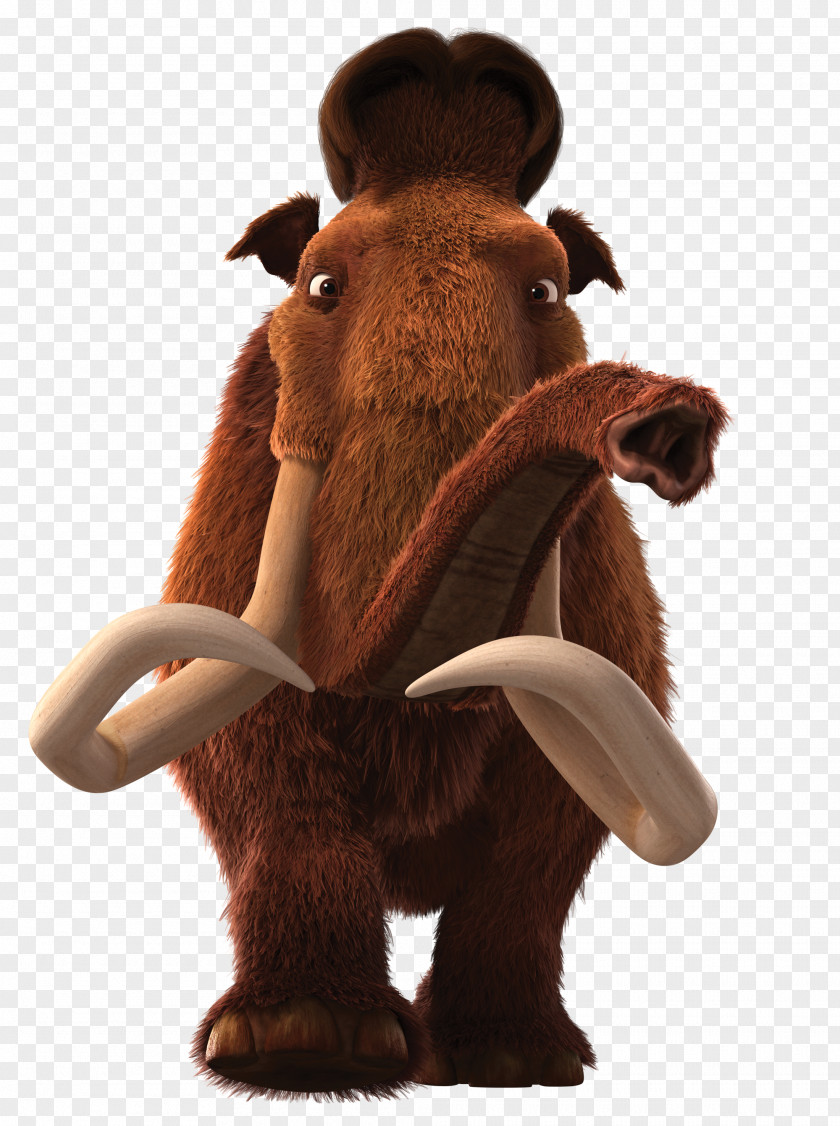 Ice Age Manfred Sid Scrat Woolly Mammoth PNG