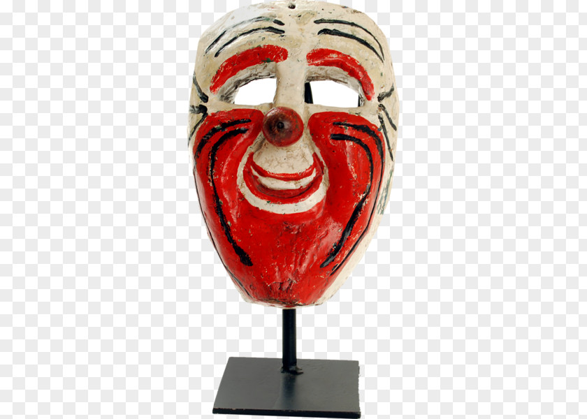 Vintage Clown Paintings Auction Mask PNG