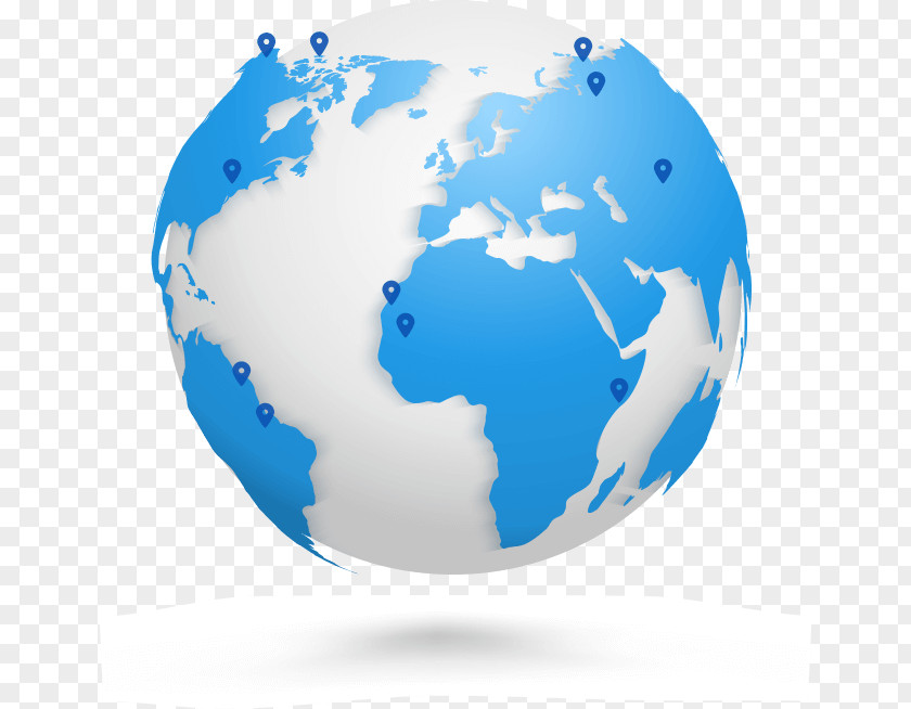 World Map Globe PNG